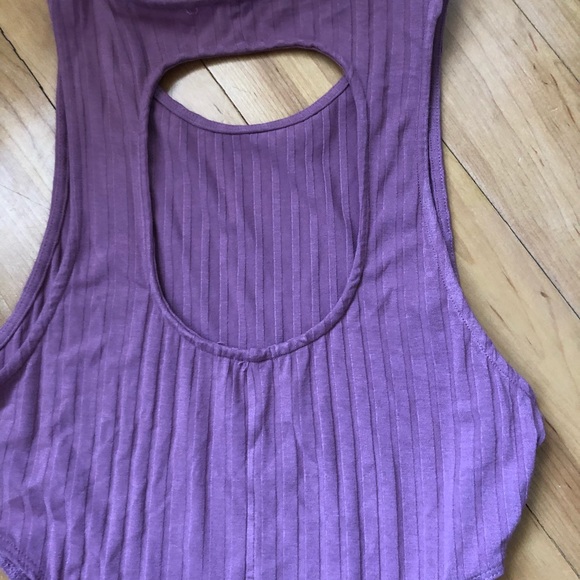 Light pinkish purple high neck dress from garage - Picture 3 of 4